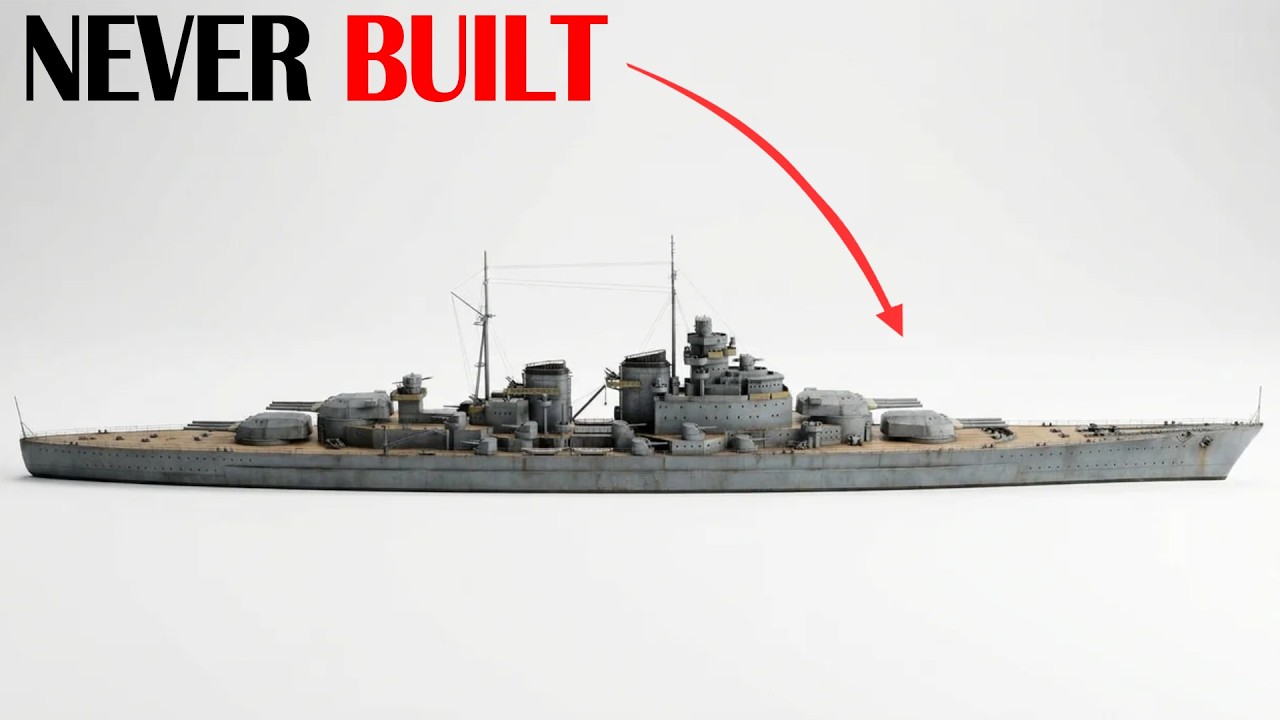 Never-Built German WWII Mega Ships We Nearly Got
