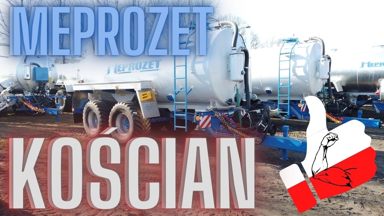 Wizyta w MEPROZET KOŚCIAN ! :) Jakie wozy asenizacyjne są w ofercie firmy? Nowy nabytek kolegi!