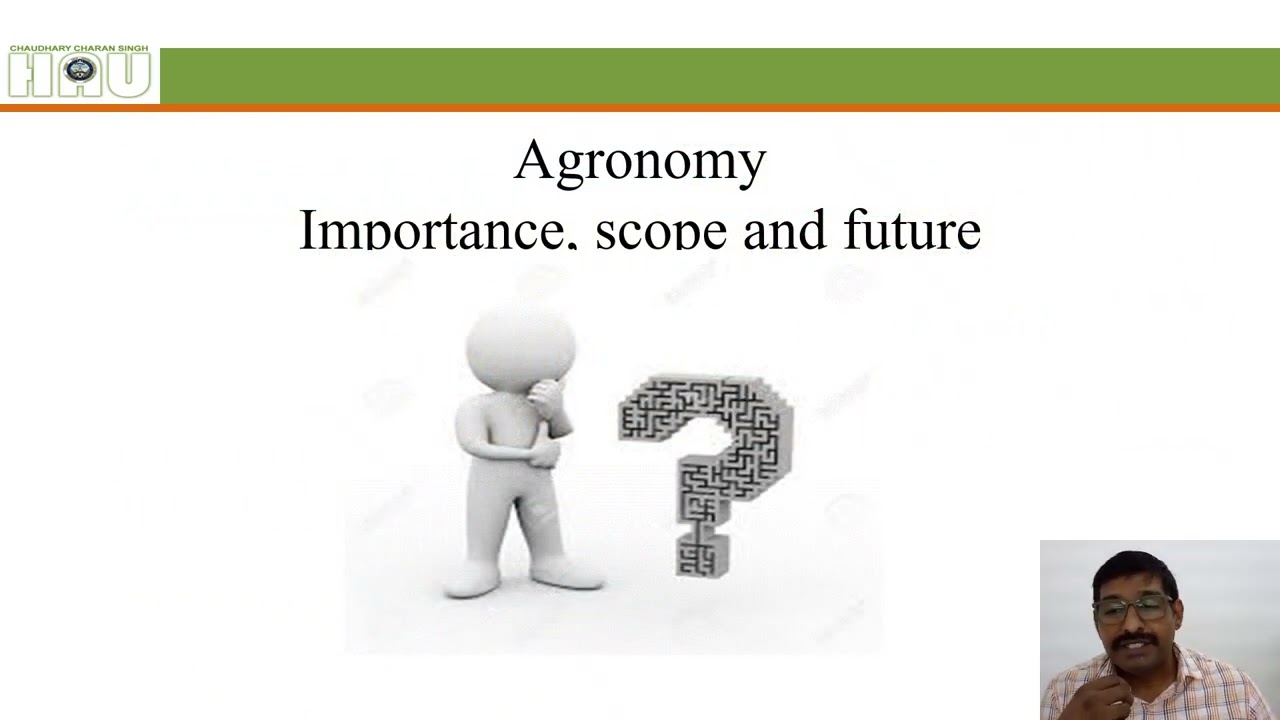 Agronomy: 103 (2025) lec 1