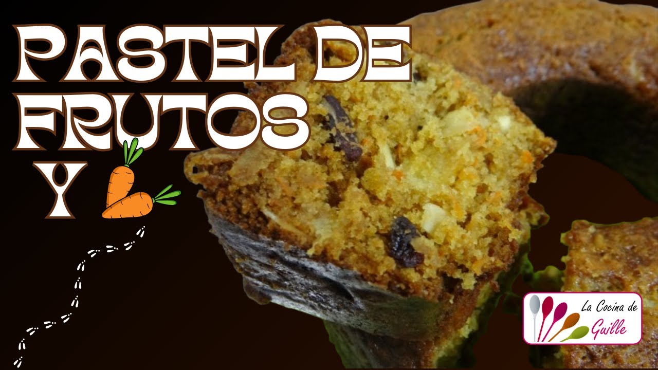 PASTEL DE FRUTOS Y ZANAHORIAS