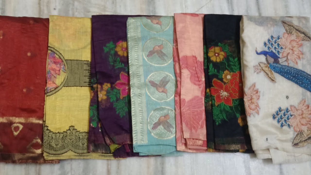 Jamdani Dupatta's @ 300....☎️ 9966330792