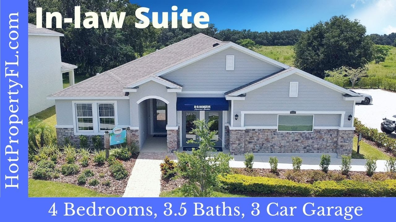 New Home Tour | Inlaw Suite | Mirada Lagoon | DR Horton | San Antonio / Tampa, FL | Upper $500's