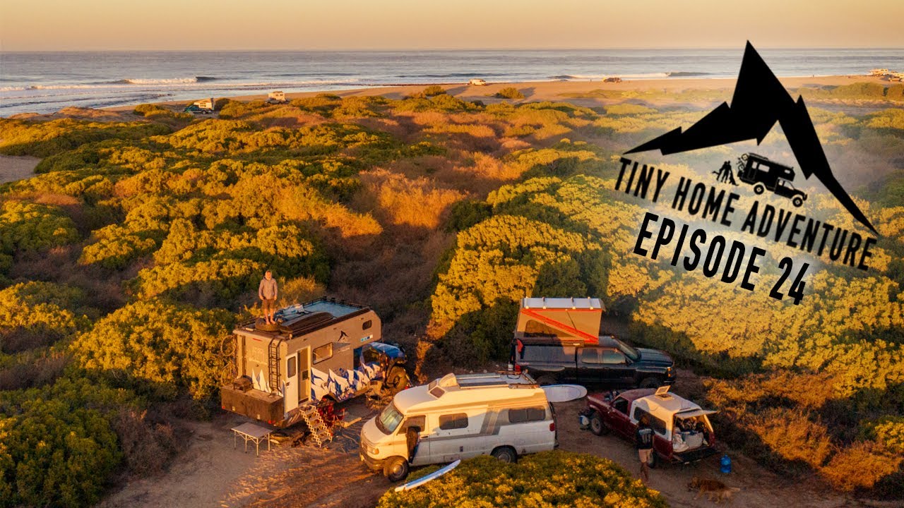 Tiny Home Adventure S3E24 - Epic Campsite, Clearwater Spearfishing, Kicker Dog Makes a MESS!