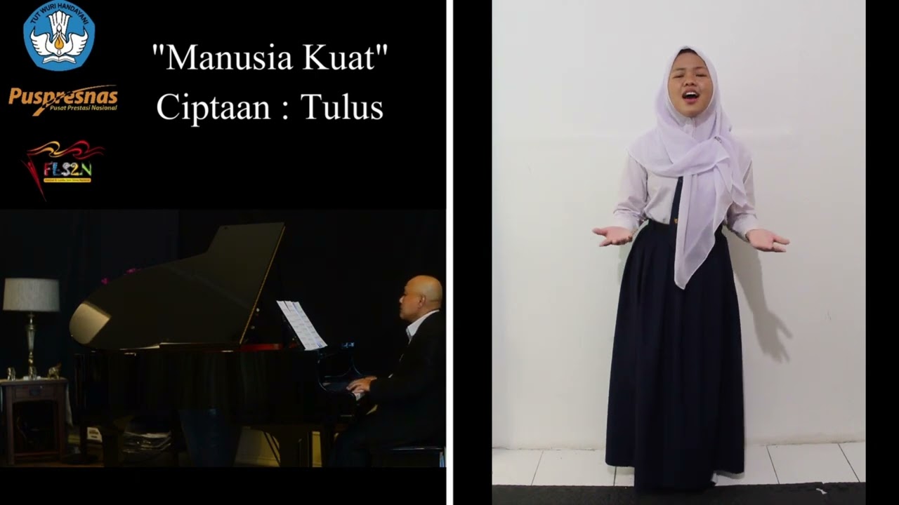 Manusia Kuat - Tulus | FLS2N SMP 2022 SMPN 153 Jakarta