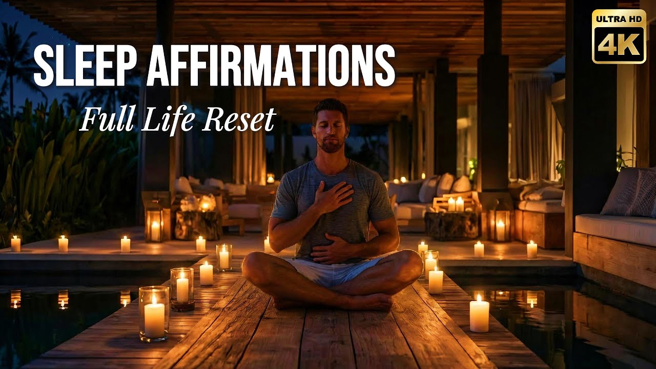 SLEEP AFFIRMATIONS: Reprogram Your Subconscious for Wealth, Health & Love (LISTEN AS YOU SLEEP)