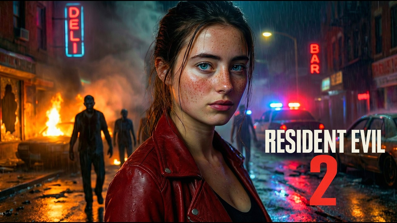 Resident Evil 2 &ndash; Live Action Movie Trailer - AI Concept