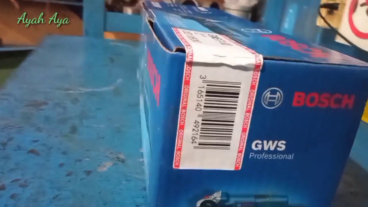 Unboxing Mensin Grinda Bosch, GWS 7-100