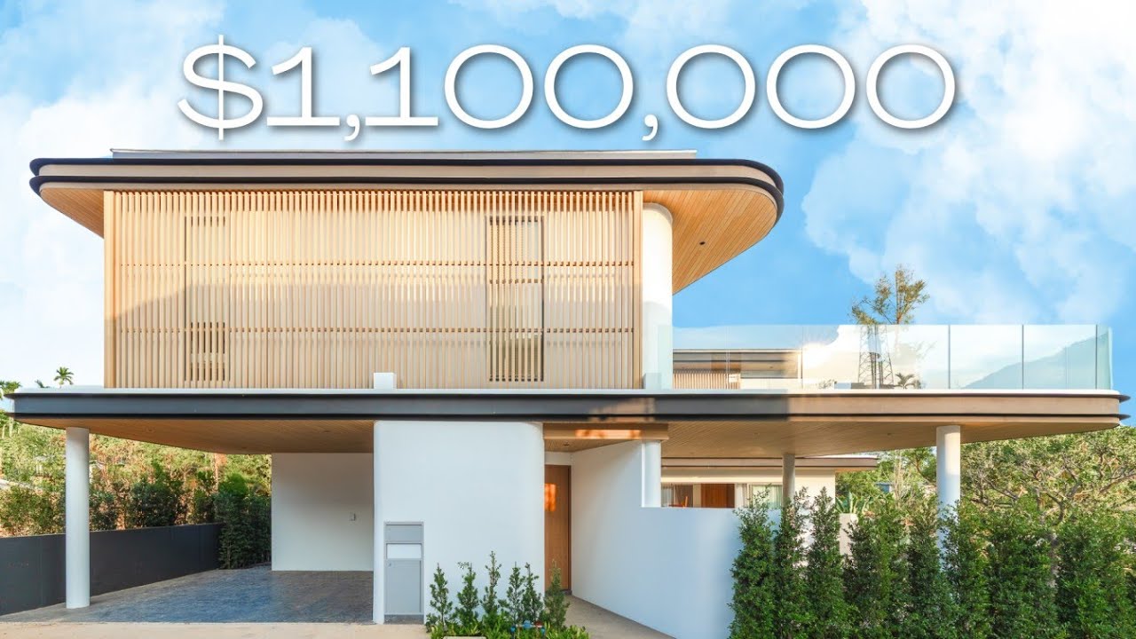 Inside a STUNNING state of the art villa in Phuket