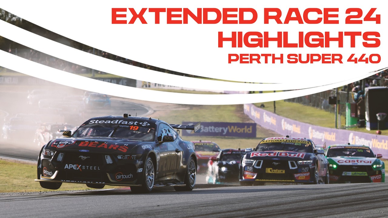 Extended Highlights: Race 24 - Bosch Power Tools Perth Super 440 | Repco Supercars Championship