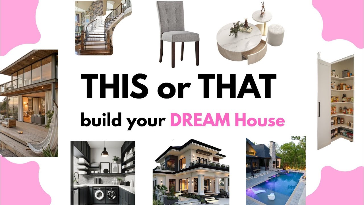 Build your DREAM house | This or That 🏡 🏊 🛏️