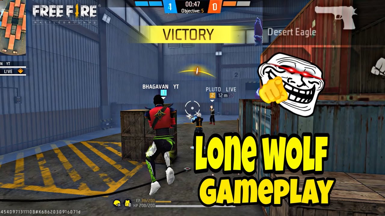 🙆🏻Lone Wolf Gameplay With Subcriber 🥹ചെക്കൻ്റ ഓപ്പം 😍🥶