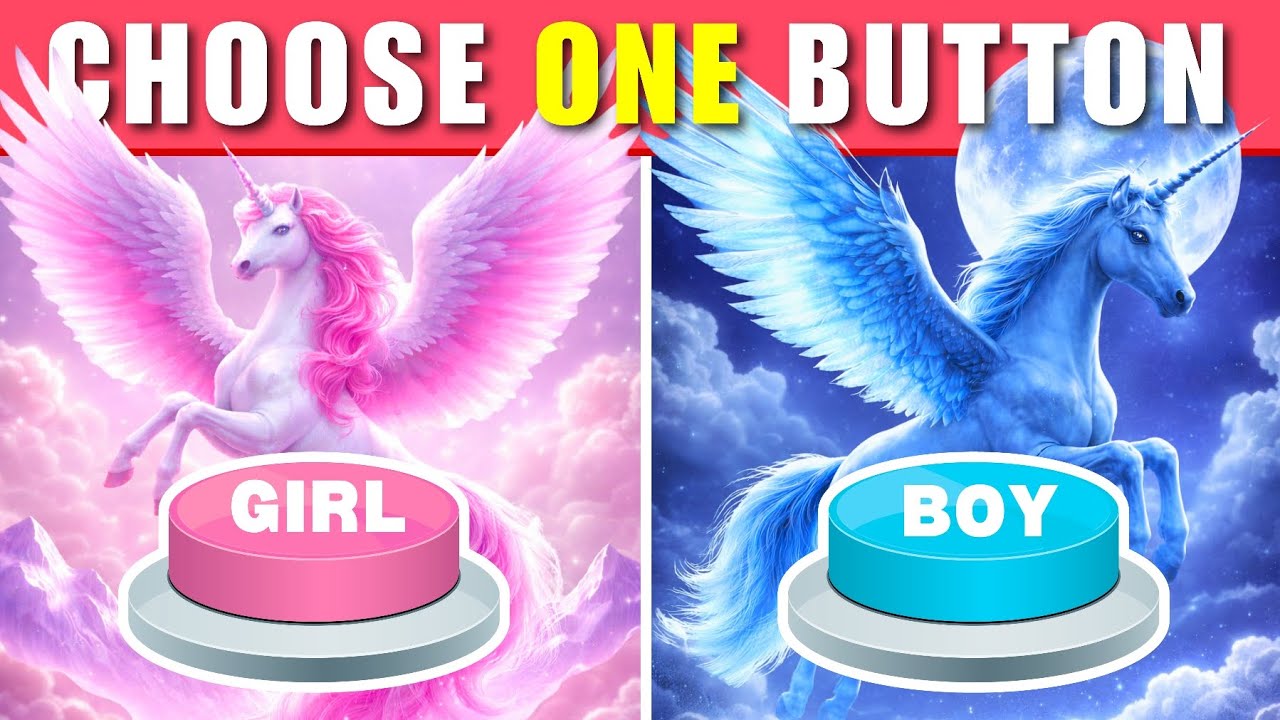 Выберите одну кнопку! Версия для мальчиков или девочек 🩵🩷