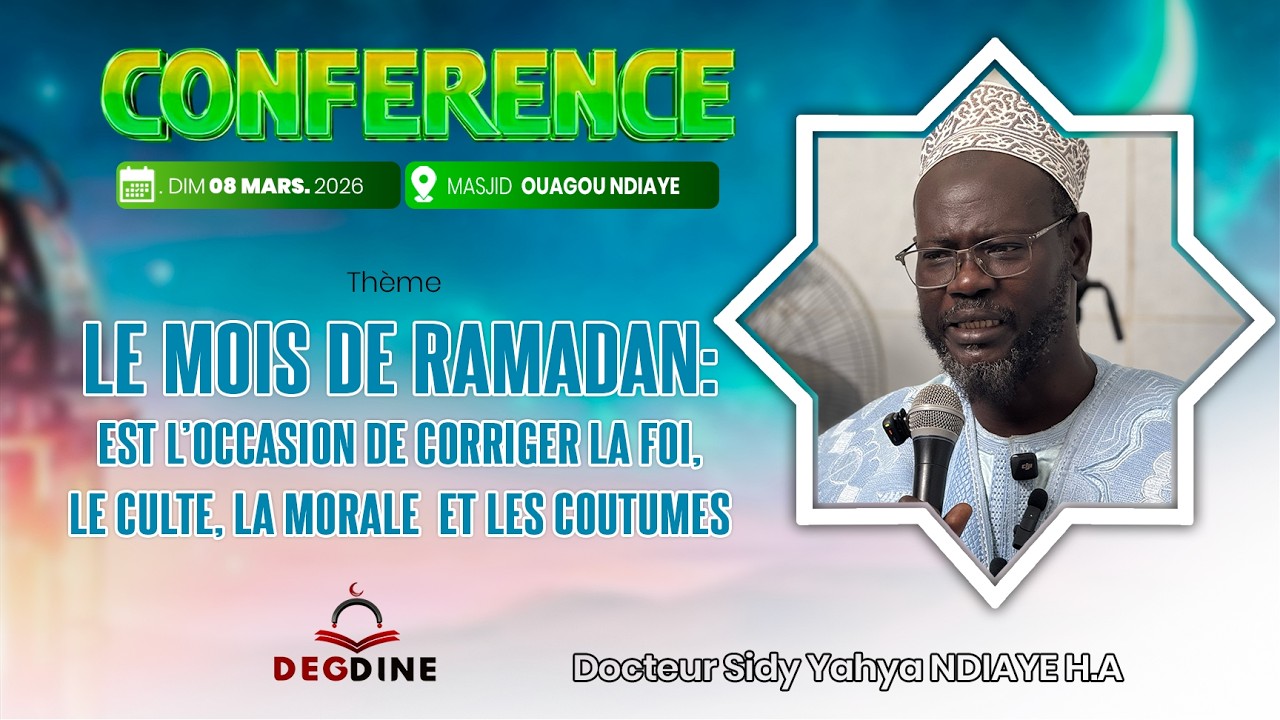 Direct Serigne Ilimane NDIAYE : LE MOIS DE RAMADAN:EST L’OCCASION DE CORRIGER LA FOIS,LE CULTE ...