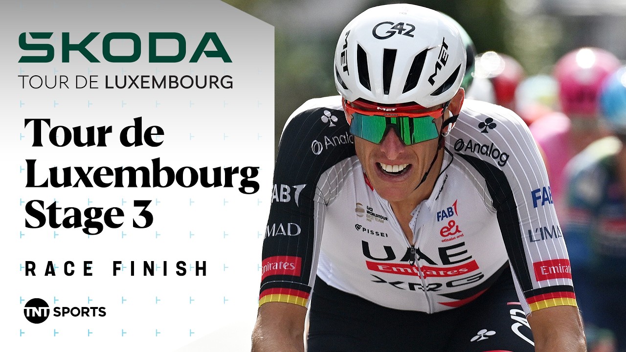 THRILLING BATTLE! 🍿 | 2026 Men's Tour of Luxembourg Stage 3 Final KM's | TNT Sports Cycling