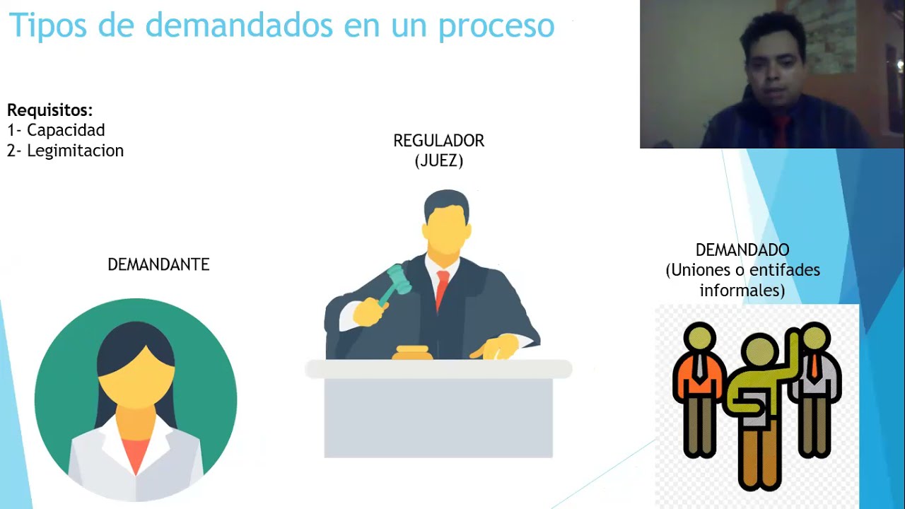 Parte demandada en un proceso civil y mercantil ejemplos conceptos caracter&iacute;sticas