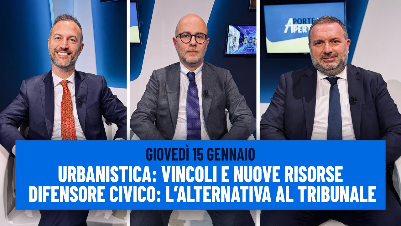 A Porte Aperte del 15-01-2026