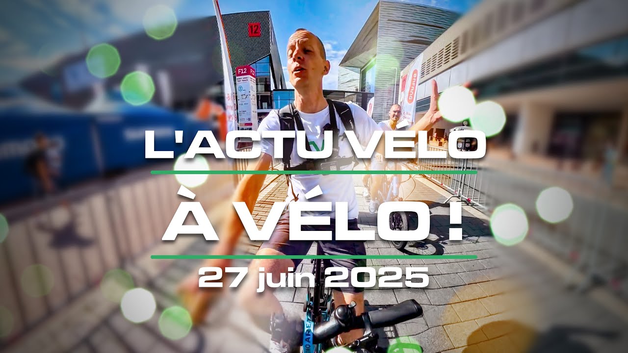 Nouveaux moteurs, Velo de Ville Foldy et système Giant : L'Actu Vélo, à vélo ! du 27 juin 2025