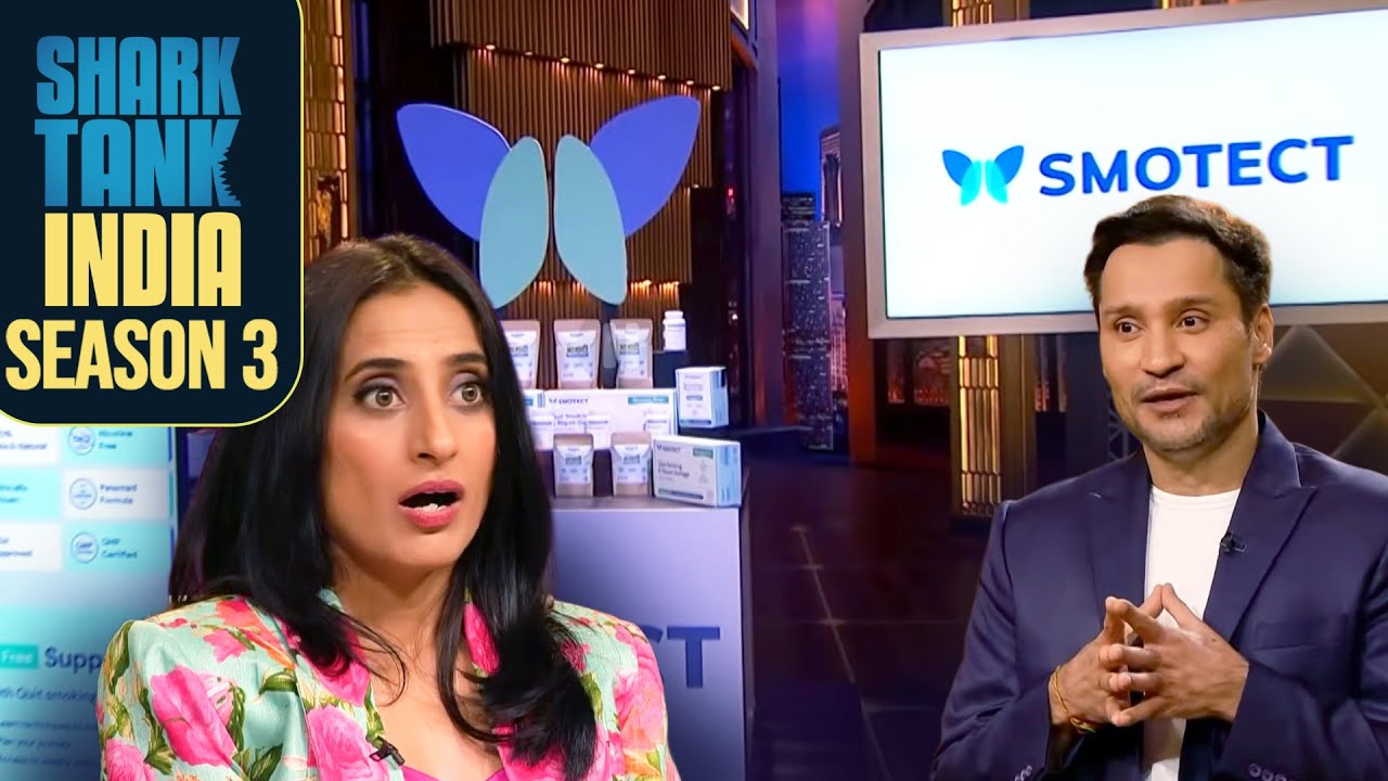 Ek दिन में kaise consume karta था ये आदमी 40 cigarettes? | Shark Tank India S3 | Male Entrepreneurs