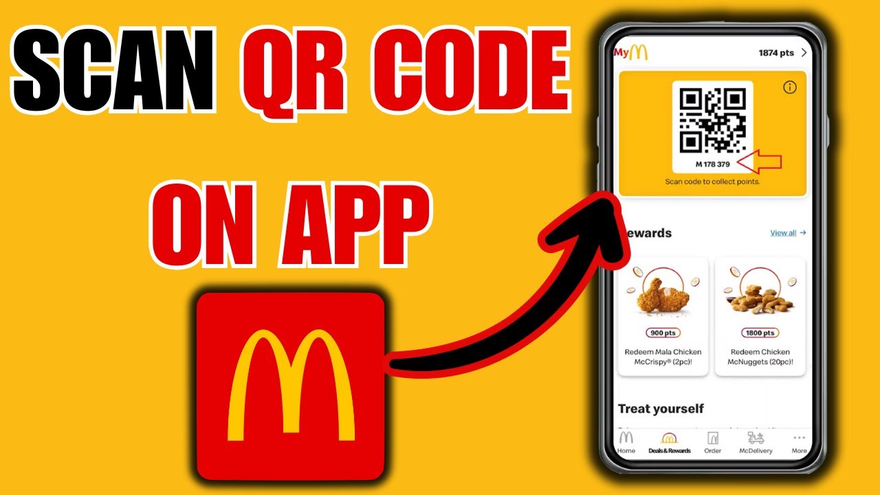 НОВИНКА! Как сканировать QR-код в приложении McDonald's &mdash; полное руководство