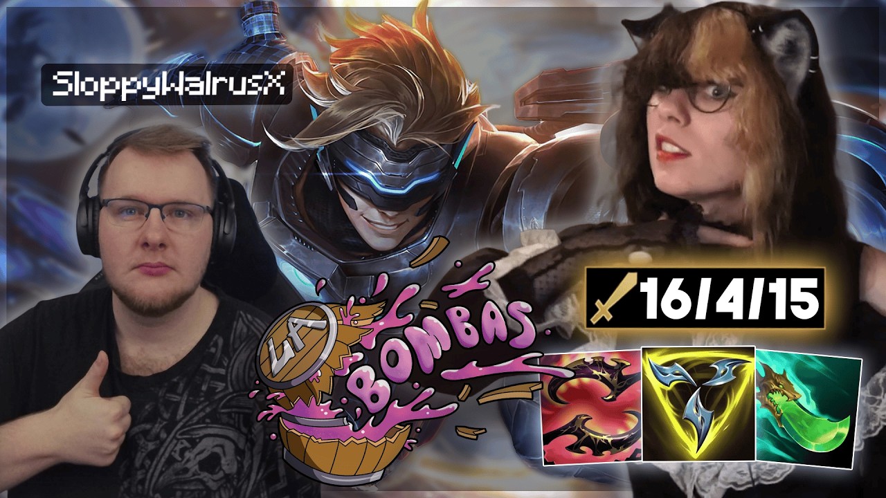 CLEANEST EZREAL SOLO CARRY IN LA BOMBAS SCRIM | WITH @SloppyWalrusX