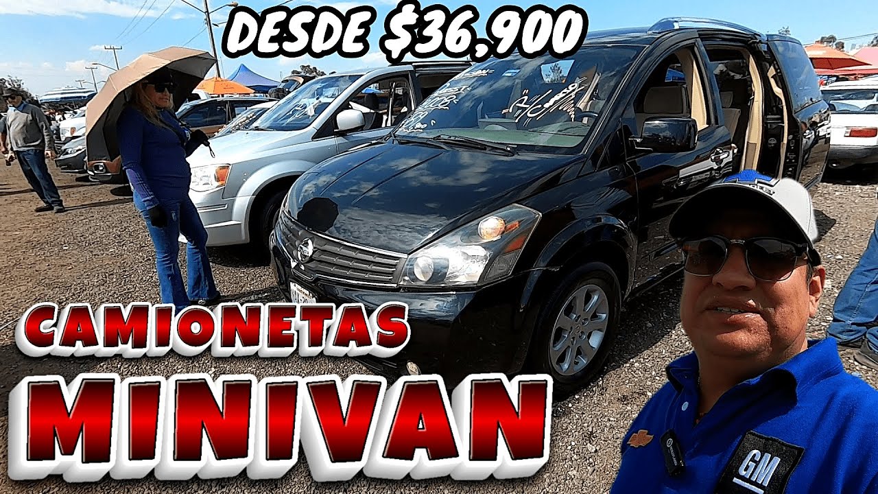 ❗❗Tianguis de AUTOS  usados  Bordo de Xochiaca Camionetas FAMILIARES Minivan Baratas carcacha tv ❗❗
