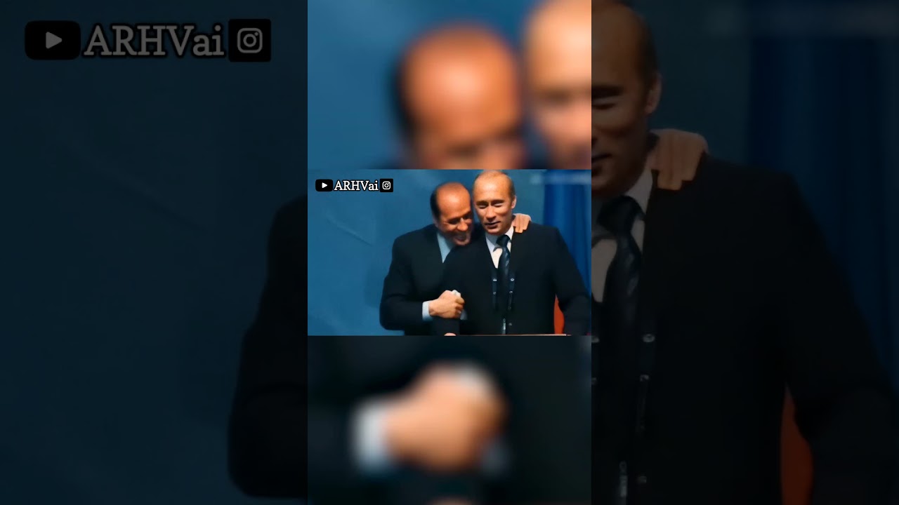 Как Путин и Берлускони стали друзьями: редкие кадры их общения