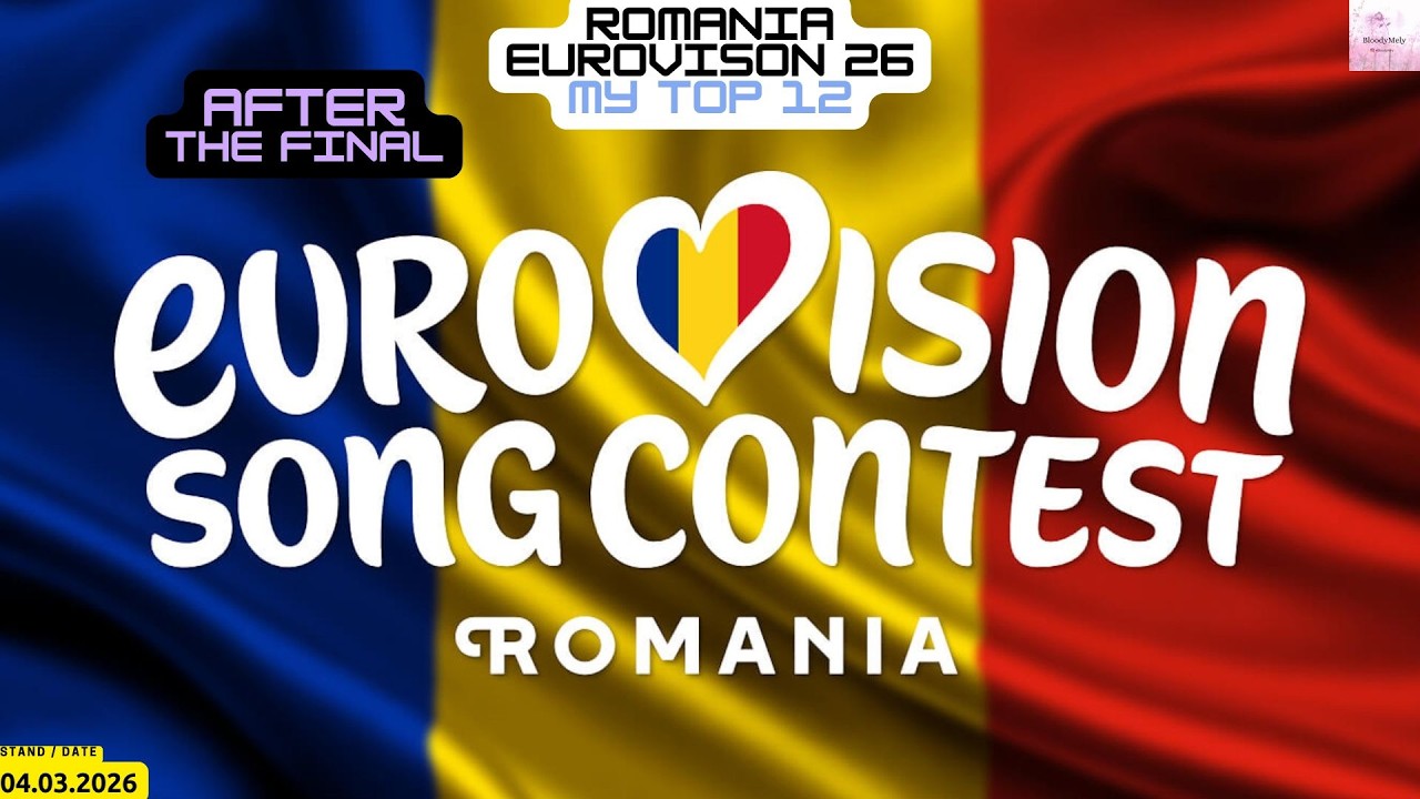 Romania - Eurovison 2026 - Final - My Top 12 - After the Show