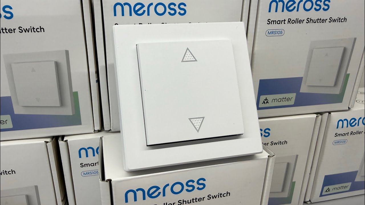 Meross Smart Roller Shutter Switch | First Look & Full Unboxing