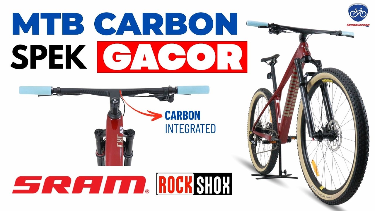 Dominate CXC Elite Gen 2 : MTB CARBON SPEK GACOR!│SRAM & ROCKSHOX │HEMAT 7,6 JUTA!