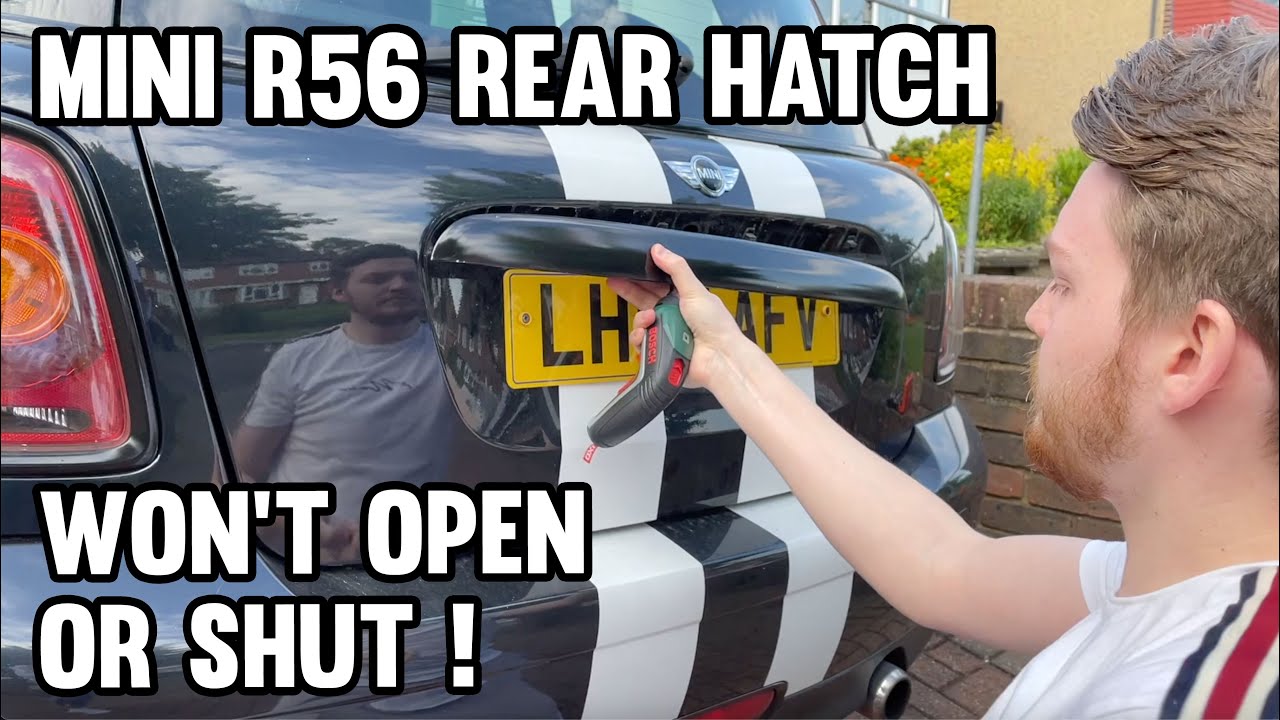 MINI Rear Hatch / Boot Latch Repair