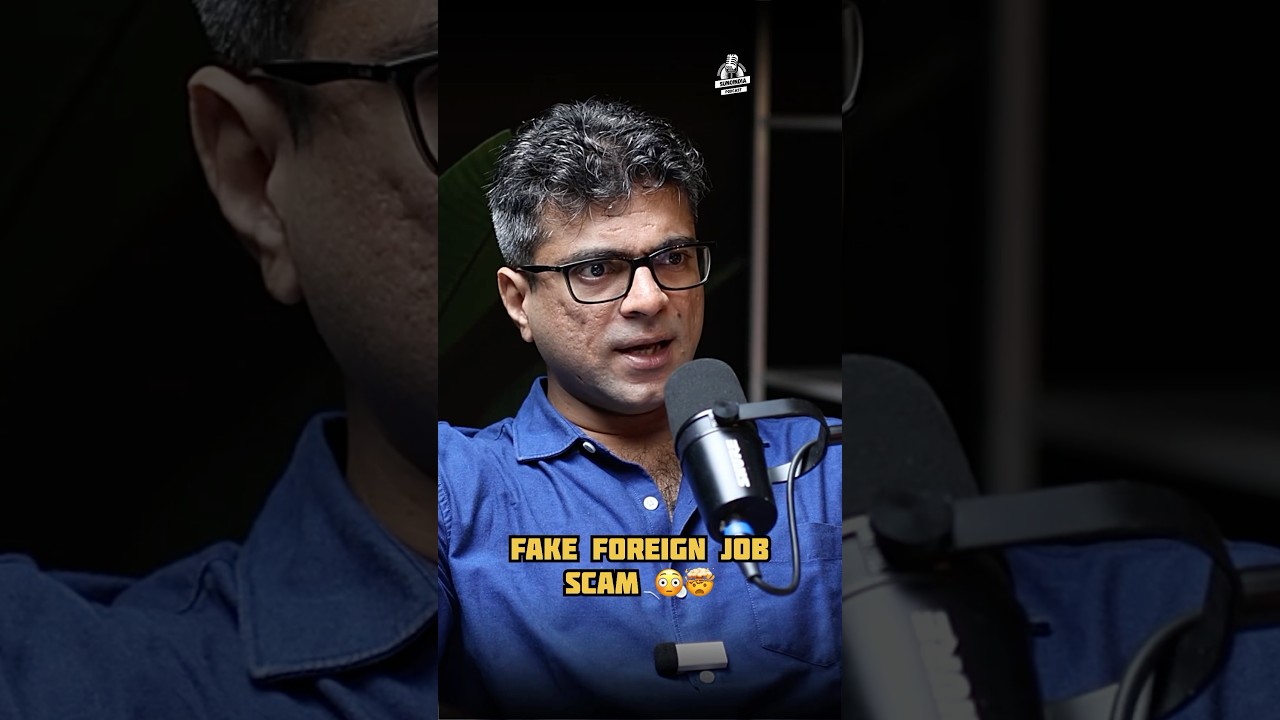Fake Foreign Job Scam 😳🤯 #job #jobscam #podcast