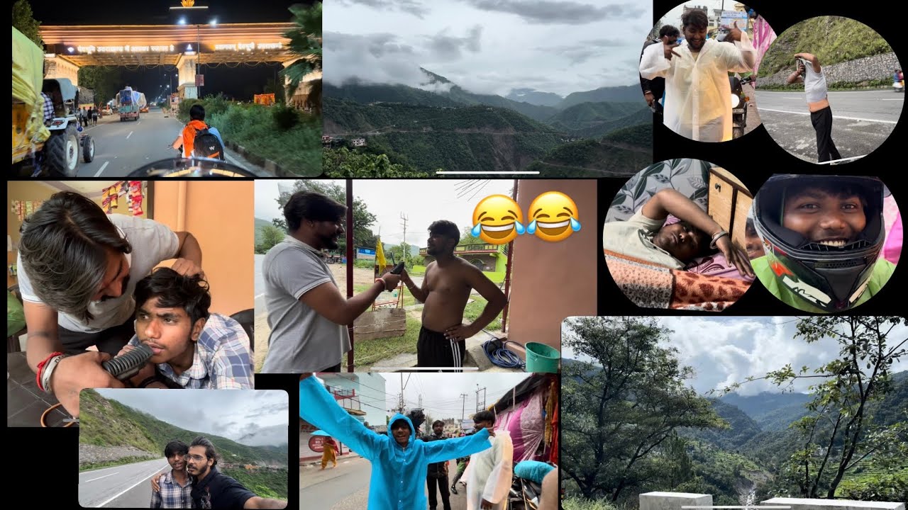 Off to Tungnath and Badrinath with friends and lots of fun 😂 ￼part -1