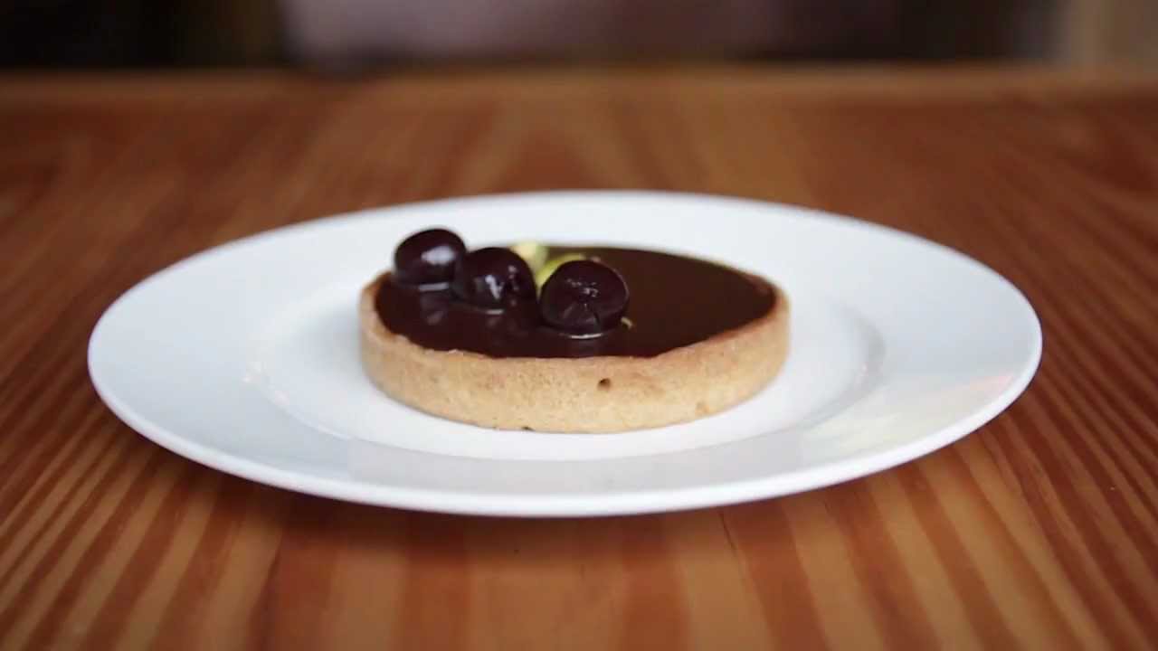 NY CHOW Report - Chocolate-Pistachio Tart at Bien Cuit
