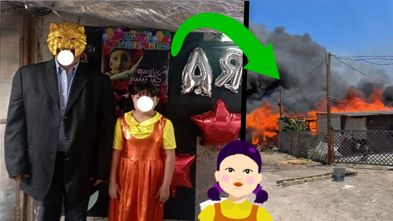 LE HICE UNA FIESTA del JUEGO DEL CALAMAR 3 a mi HIJA PERO TERMINÓ EN LO PEOR