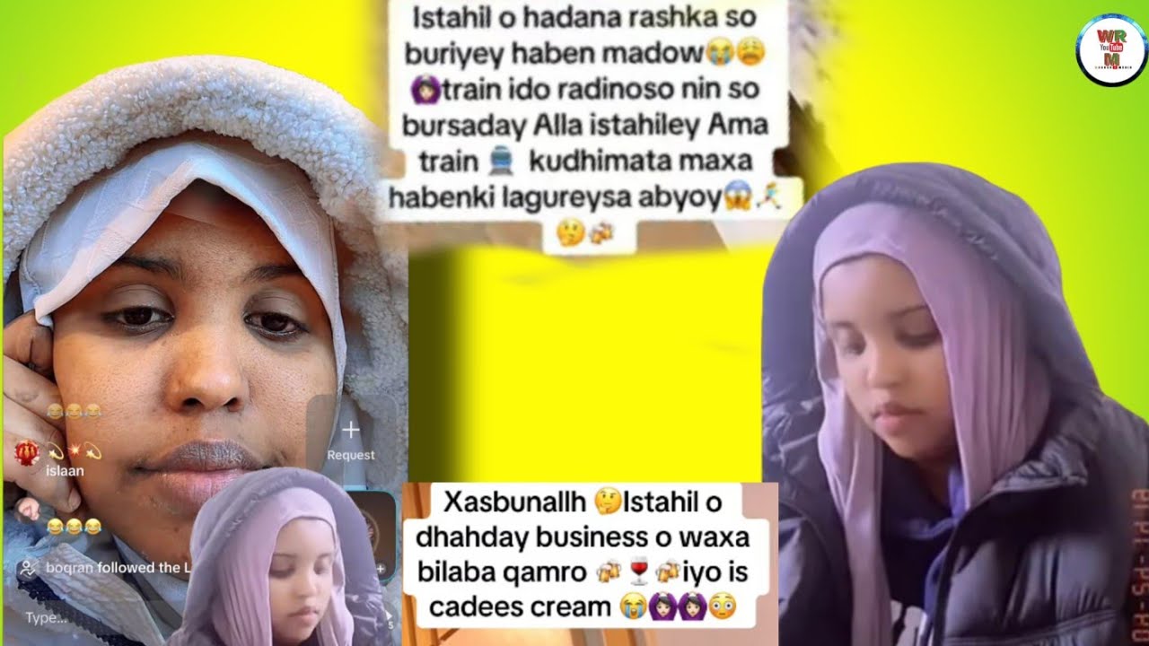 ISTAAHIL OO HADANA RASHKA SO BURIYEY HABEN MADOW TRAIN IDO RADINOSO NIN SO BURSADAY ALLA ISTAHIL AMA