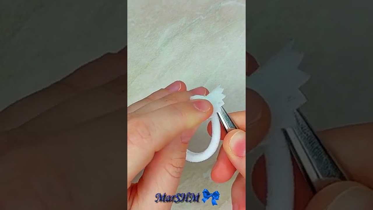 канзаши из ленты см #Shorts