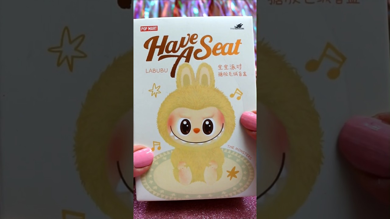 ASMR UNBOXING Labubu Blind Box Review ❤️#shorts #asmr #labubu #blindbox #trending #popmart #viral