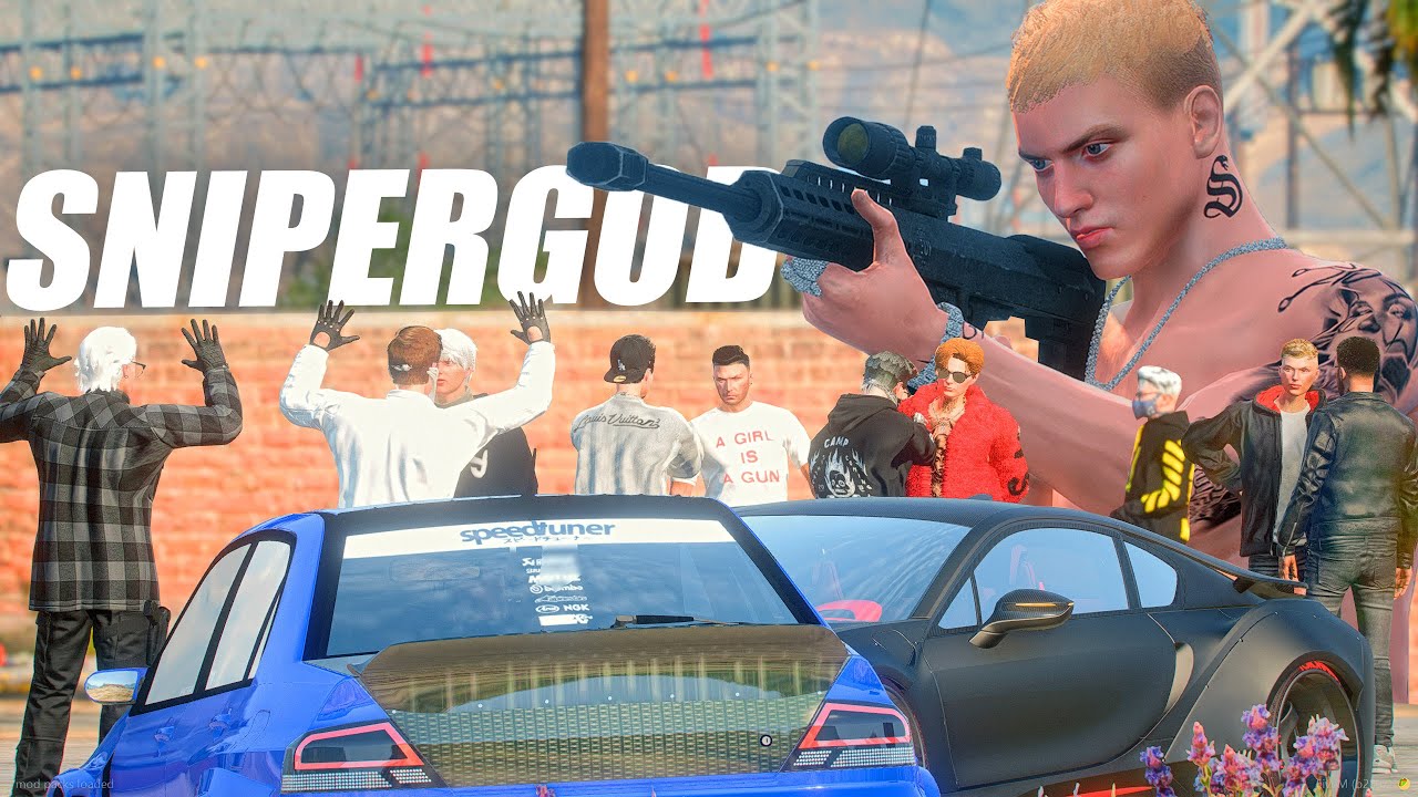 SNIPERGOD - KEI MELIHAT ADIKNYA DIBUNUH DIDEPAN MATA ! GTA 5 ROLEPLAY