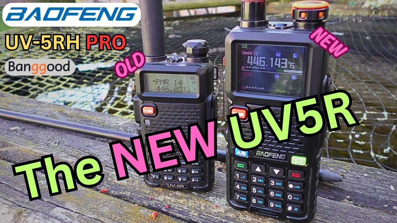 Baofeng UV5R PRO / 5RH PRO.  The RETURN of a classic radio.