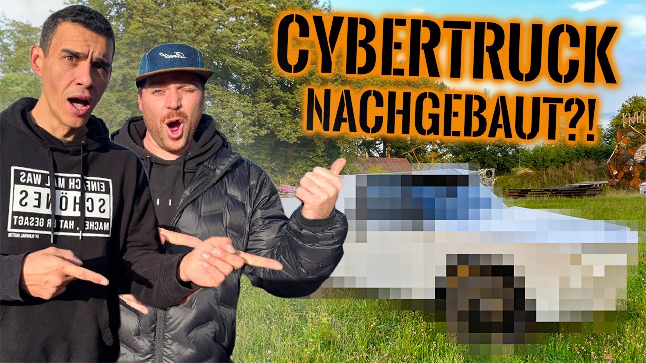 EXKLUSIV GEZEIGT! Der Nachbau eines Cybertrucks aus dem Kliemannsland | Mattin