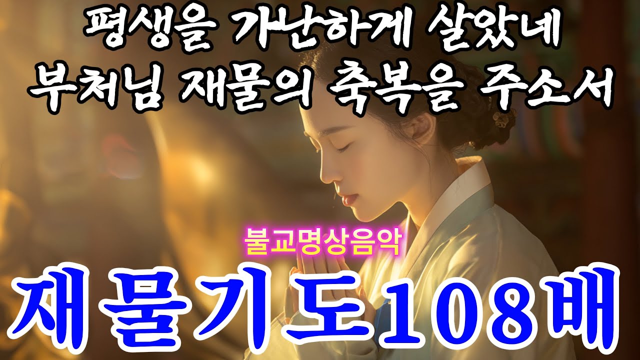 빚더미에서 벗어나게 하는 놀라운 음악 #불교음악 #찬불가 #불교명상 #명상 #힐링 #관세음보살 #아미타불 #나무석가모니불