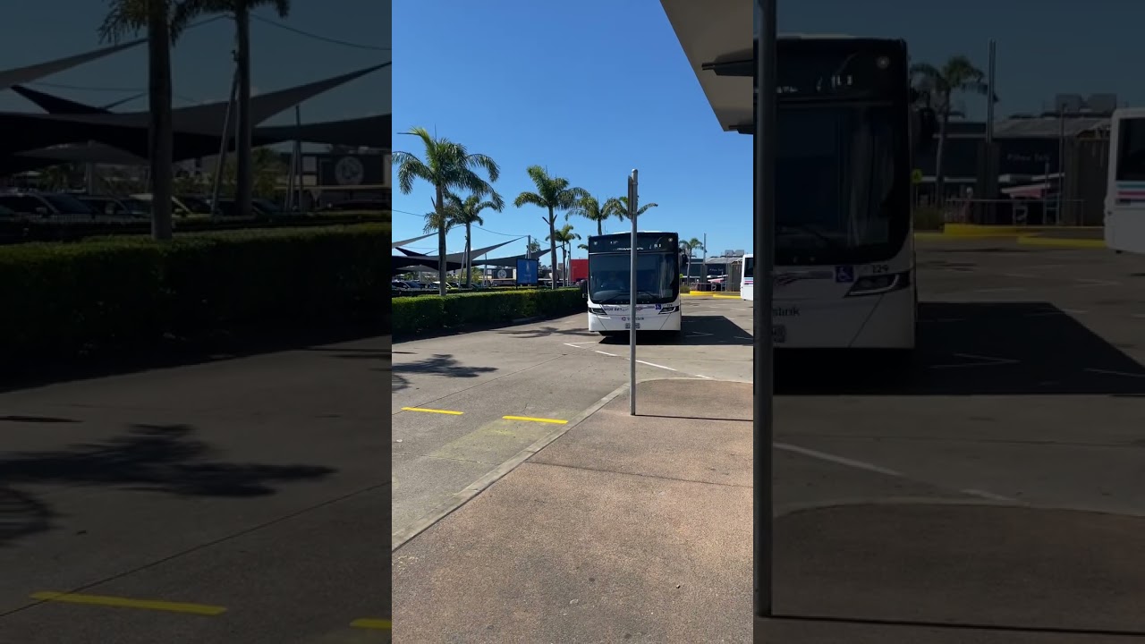 [Wide Bay Transit] Volgren Optimus Coach Kinda Bus departing Stockland Hervey Bay