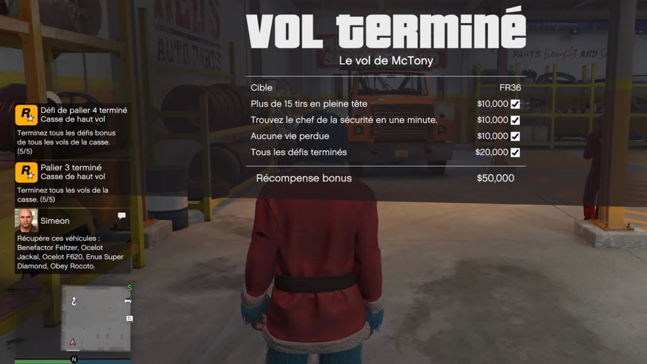 Braquage du sous-marin « le vol de McTony » défi élite à 100% GTA Online (dlc casse de haut vol)