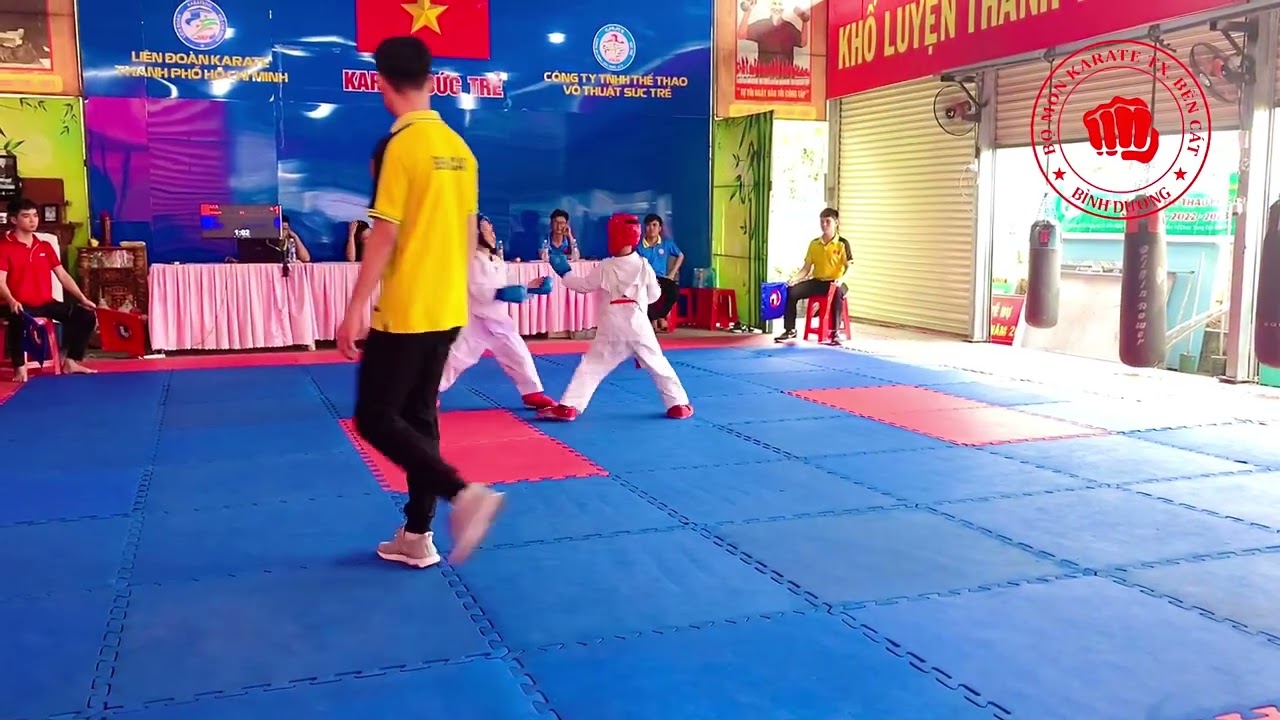 ĐẤU GIAO HỮU KUMITE KARATE BẾN CÁT & KARATE CỦ CHI 10/12/23. Giao Lưu - Học Hỏi - Hữu Nghị