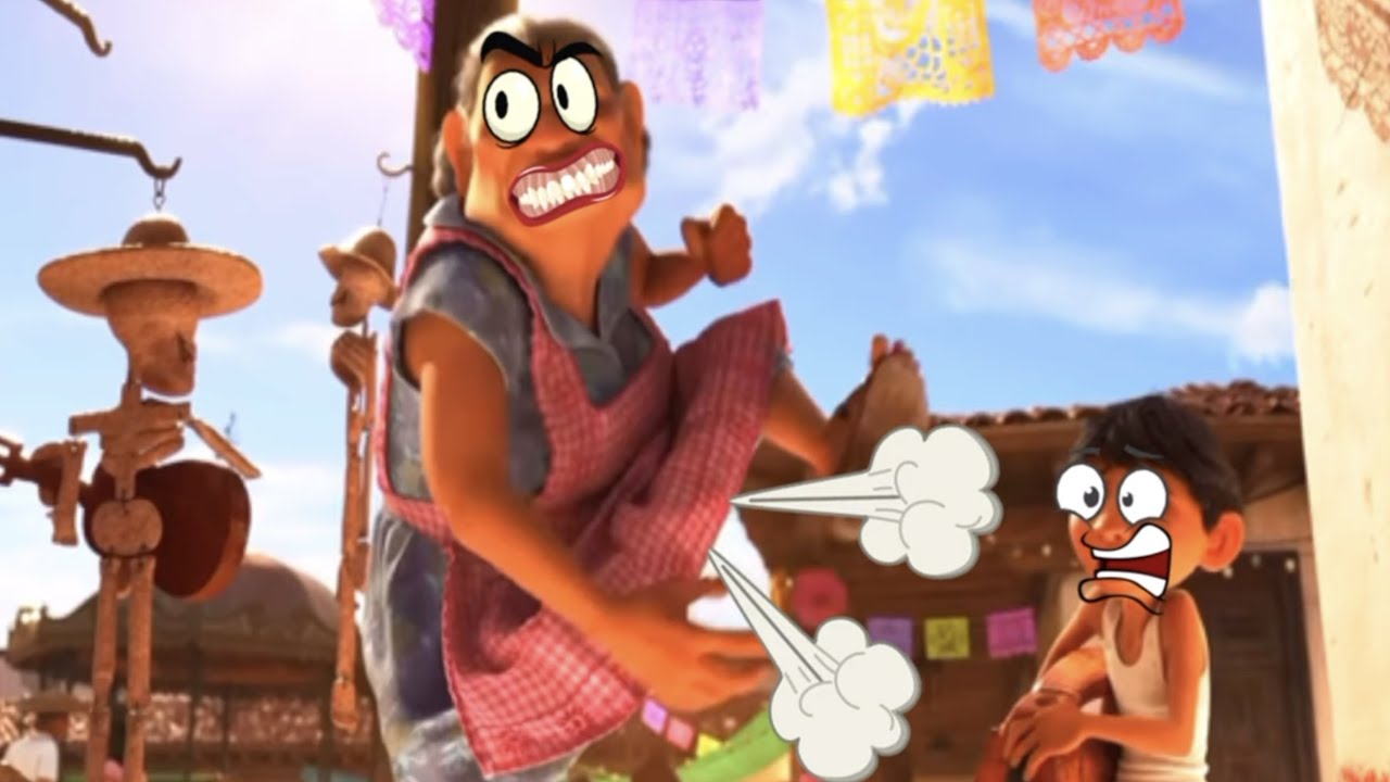 COCO best funny moments - Miguel&rsquo;s grandma hates music memes