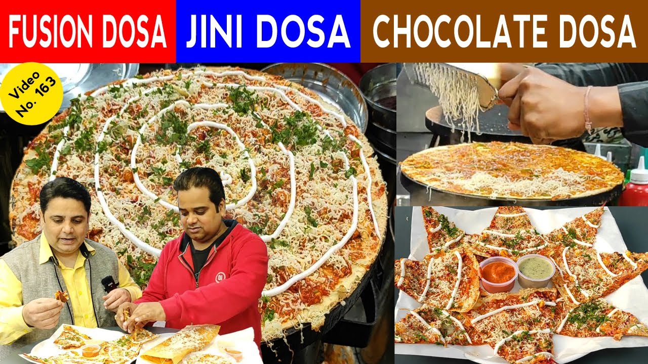 100+ Fusion Dosa at Dosa Craft ! PVR Anupam Saket ! Delhi Street Food ! Indian Street Food