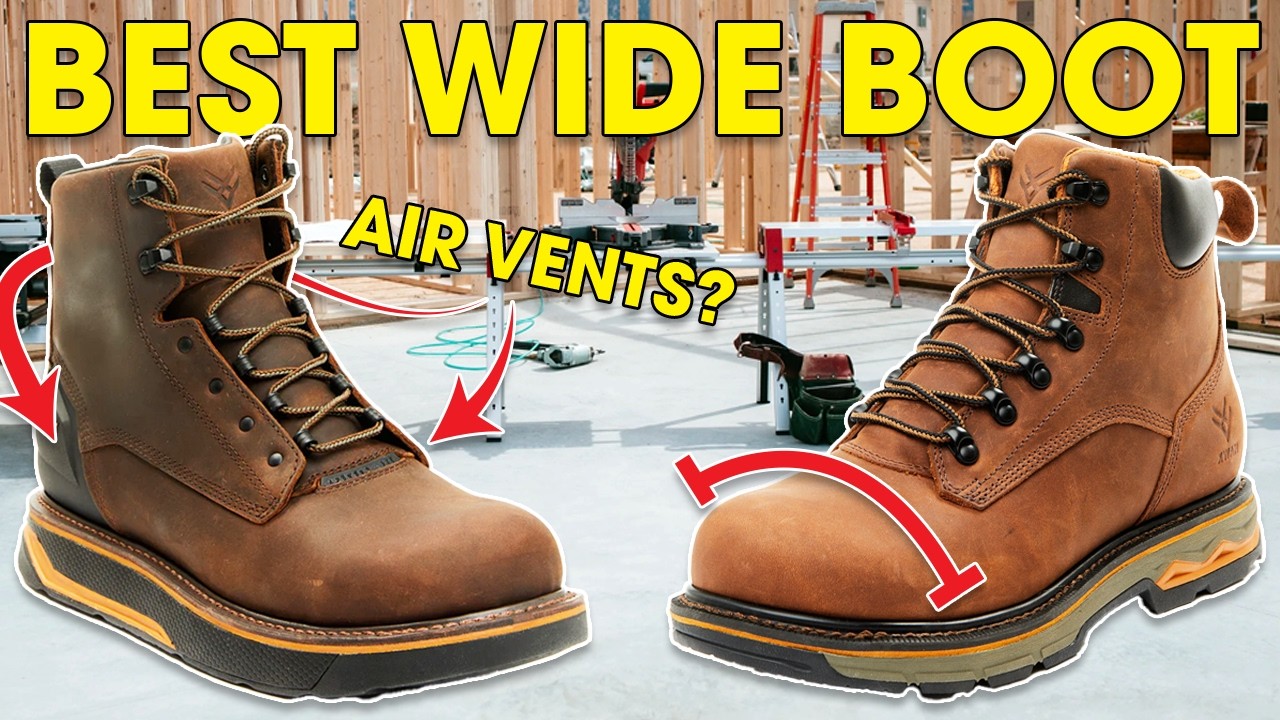 (Best of 2025) Why the #1 work boot for WIDE feet - Hawx Enduro Paver