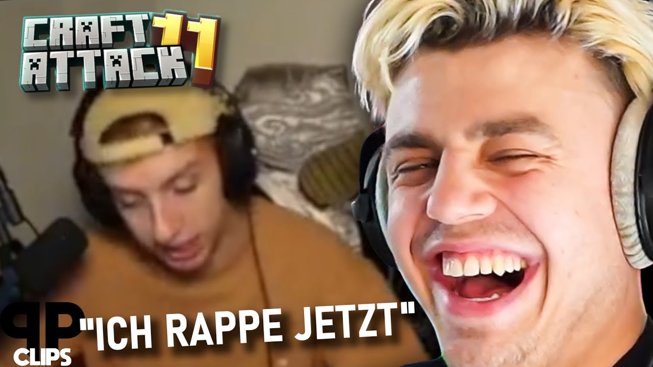 Papaplatte bringt Hugo zum Freestyle rappen (Craft Attack 11)