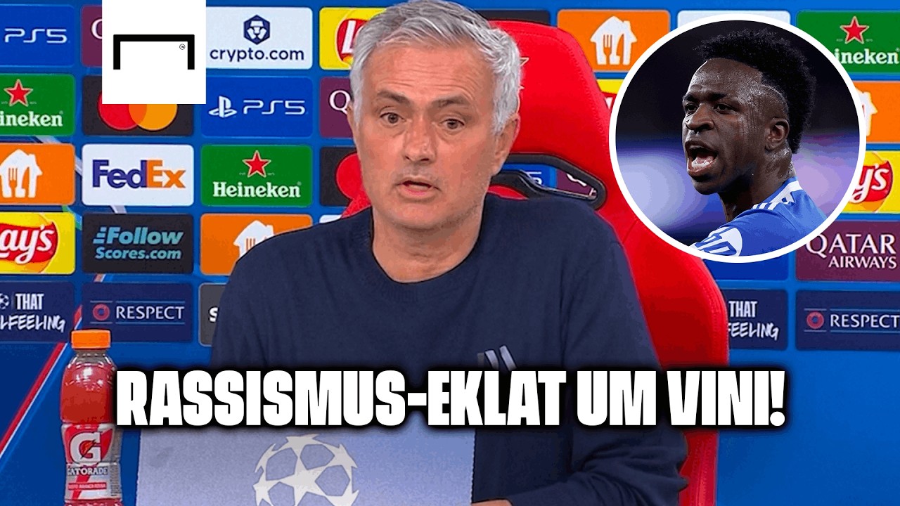 Mourinho skeptisch: Das sagen die Trainer zum Vinicius-Eklat!💥 #championsleague #vinicius
