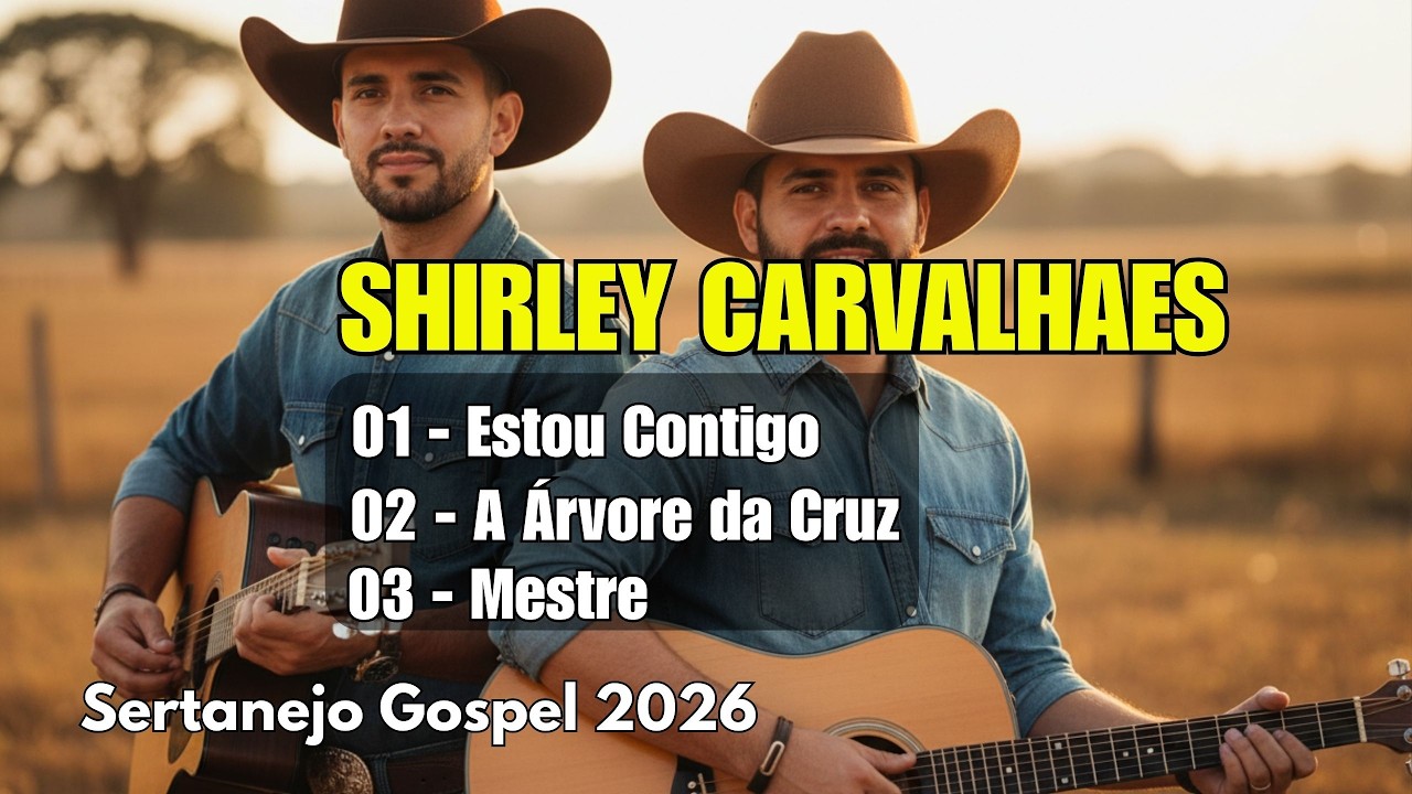 VIOLA, VOZ E HINOS - Álbum 01: AS MELHORES da SHIRLEY CARVALHAES - Louvores em Sertanejo